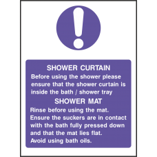Shower Curtain / Shower Mat